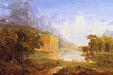 Thomas Cole The Pilgrim of the World on His Journey painting